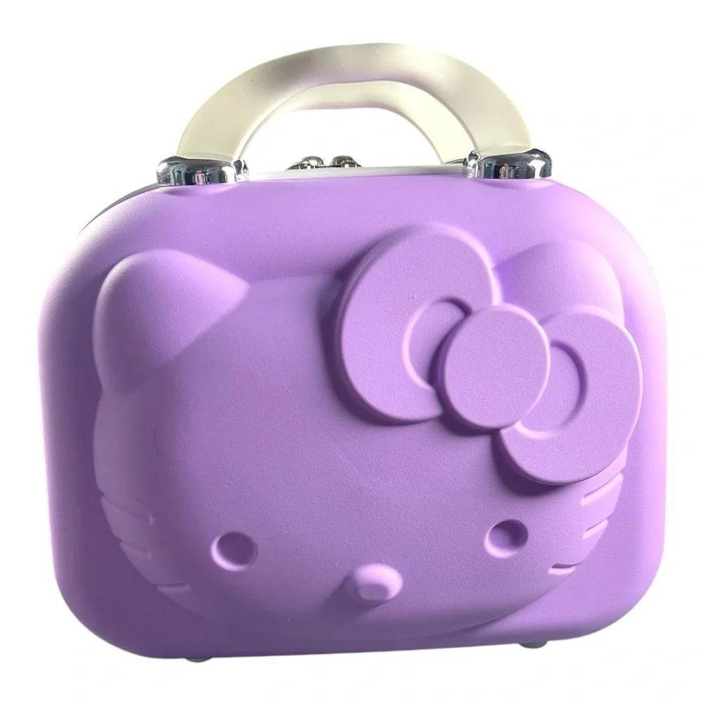 Hello Kitty Pink/Purple/Green Carry-On Hard-Shell Case